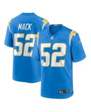Men's Nike Khalil Mack Powder Blue Los Angeles Chargers Game Jersey Size: 3XL