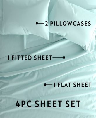 Style Simplified 4-Pc. Sheet Set, Full