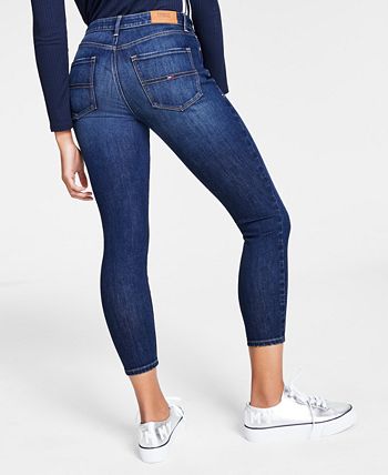 Tommy Jeans TH Flex Curvy Skinny Ankle Jeans & Reviews - Jeans - Women ...