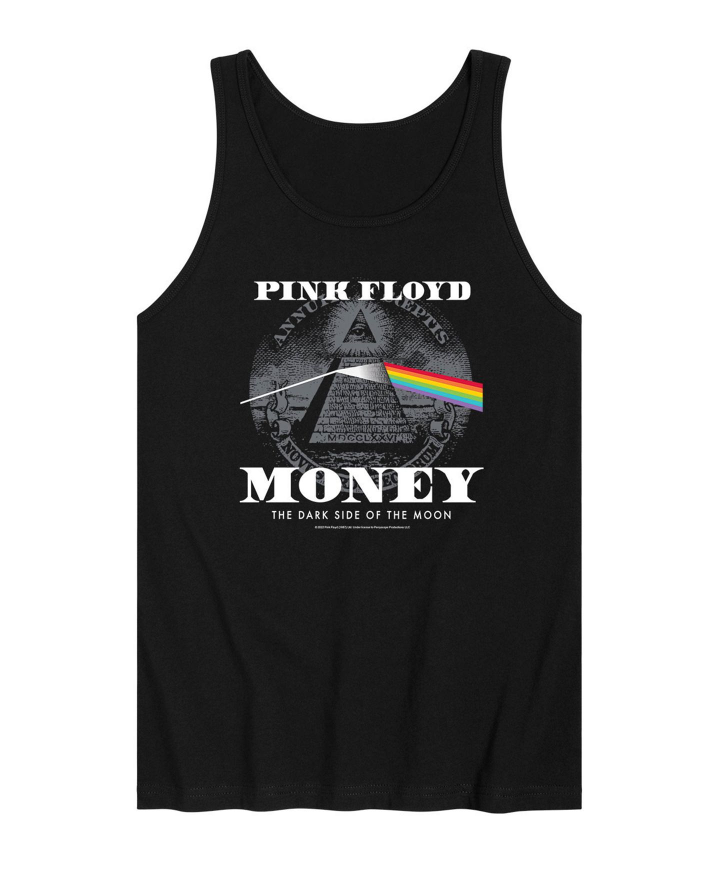 Мужской топ AIRWAVES Pink Floyd Money, цвет: Чёрный — фото 1