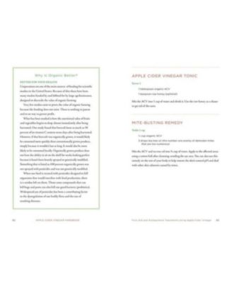 Apple Cider Vinegar Handbook: Recipes for Natural Living by Amy Leigh Mercree