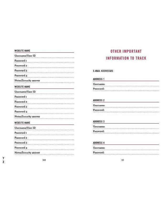 Barnes & Noble Password Keeper by Eric Butow Macy's