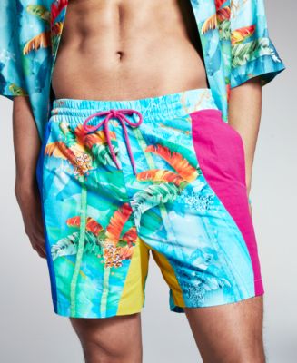 And Now This 5:31 by JÉRÔME LAMAAR Men's Relaxed-Fit Tropical-Print 5 ...