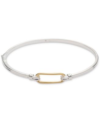 Lauren Ralph Lauren - Two-Tone Link Bangle Bracelet