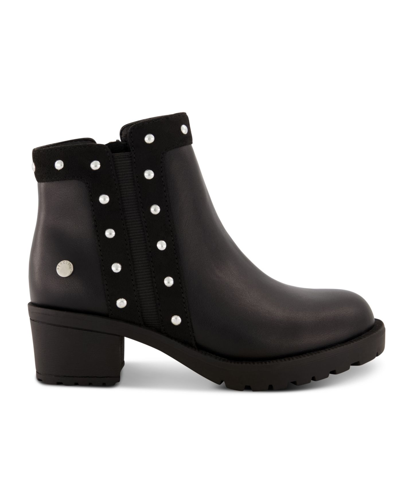 Туфли Kenneth Cole New York Studded Ankle Heel Bootie для девочек — фото 2