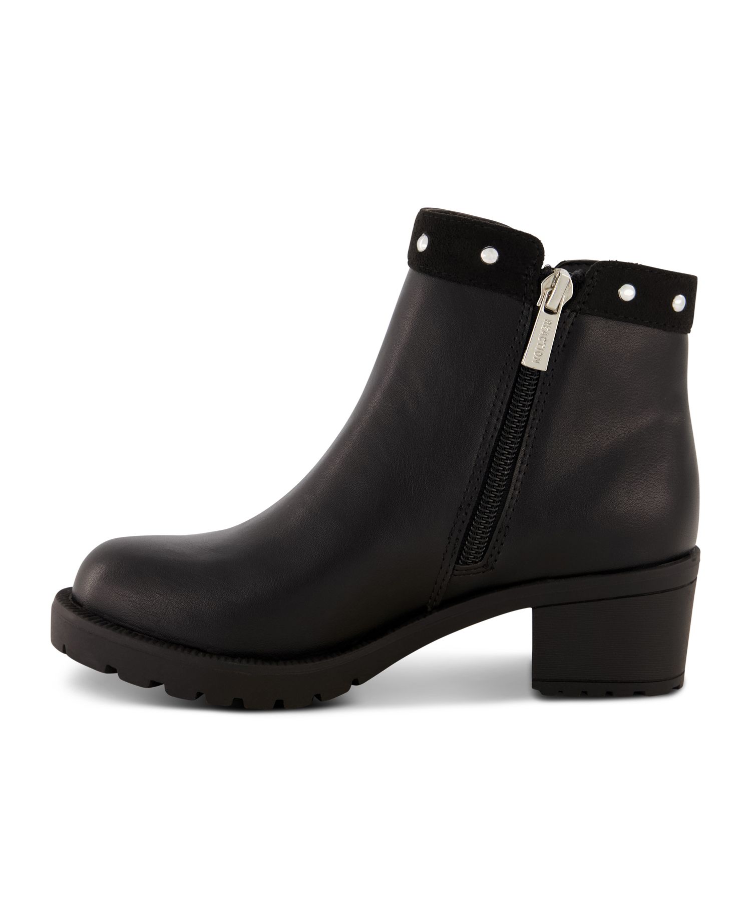 Little Girls Studded Ankle Heel Bootie