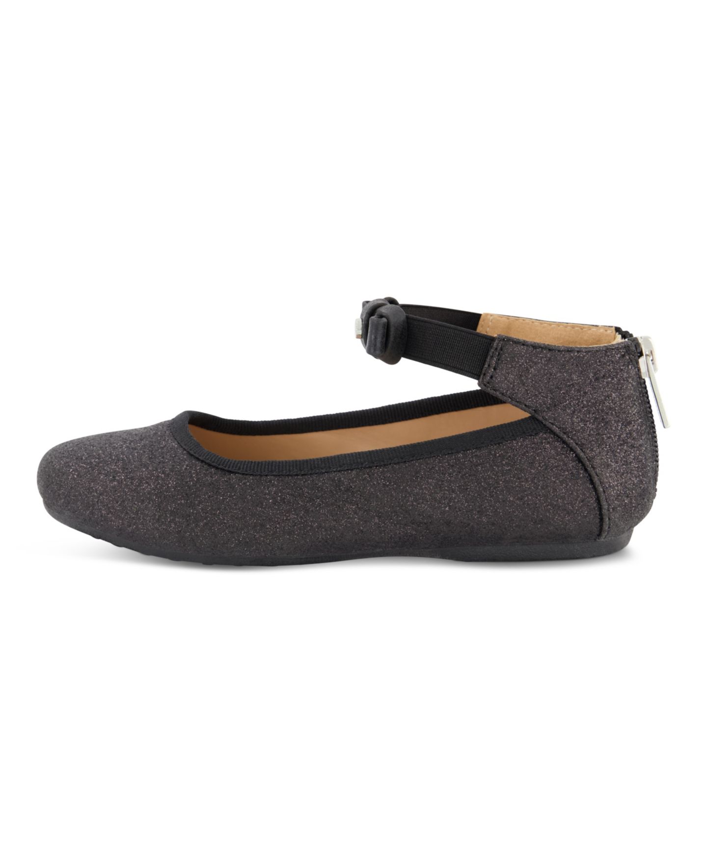 Балетки Kenneth Cole New York Bow Ballet Flats для девочек, цвет: Чёрный — фото 7