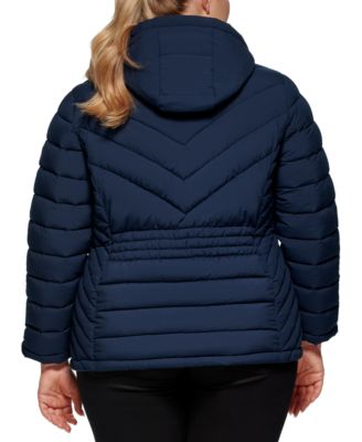 tommy hilfiger seamless sorona coat