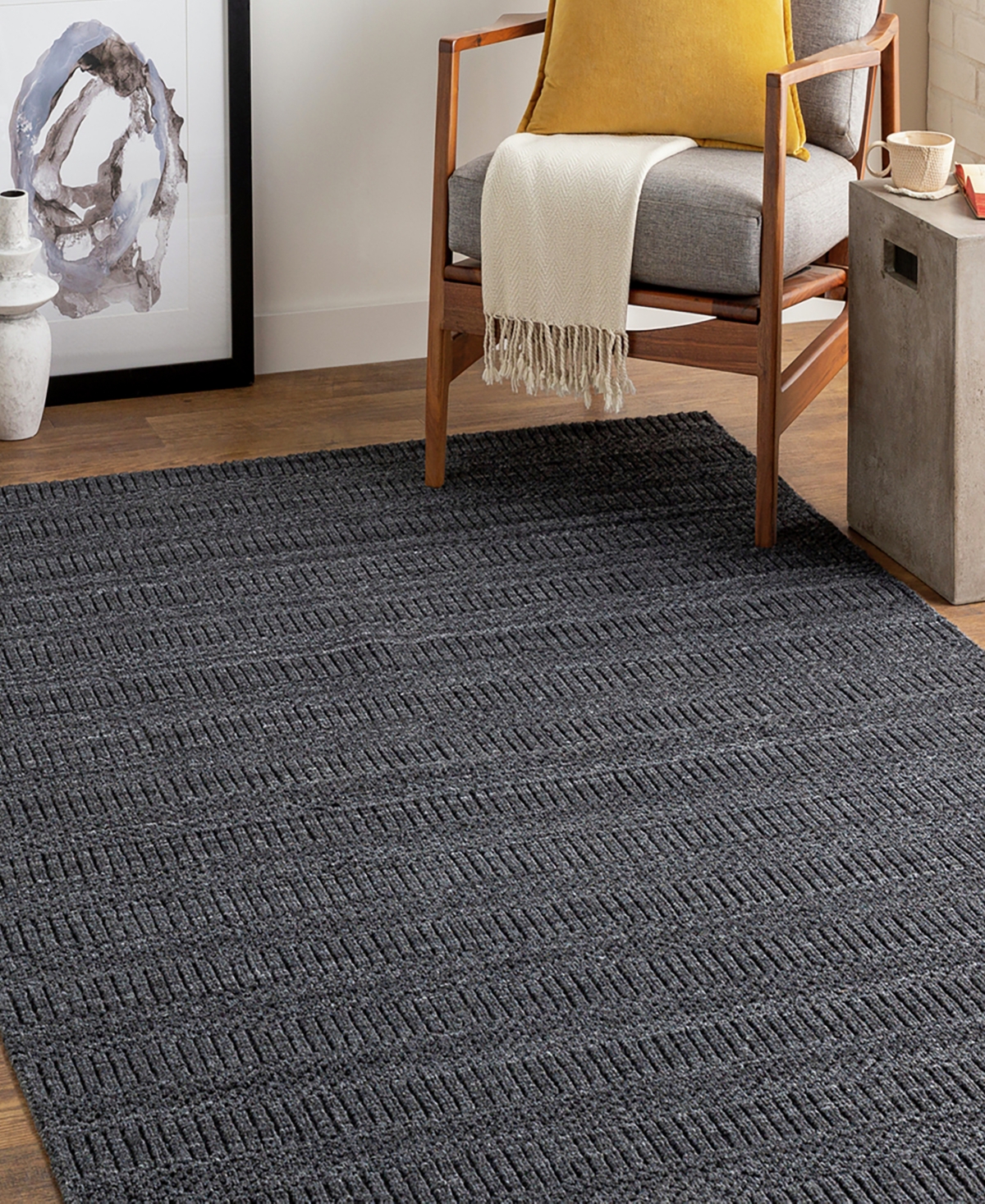 Surya Hickory Hck- 6' x 9' Outdoor Area Rug