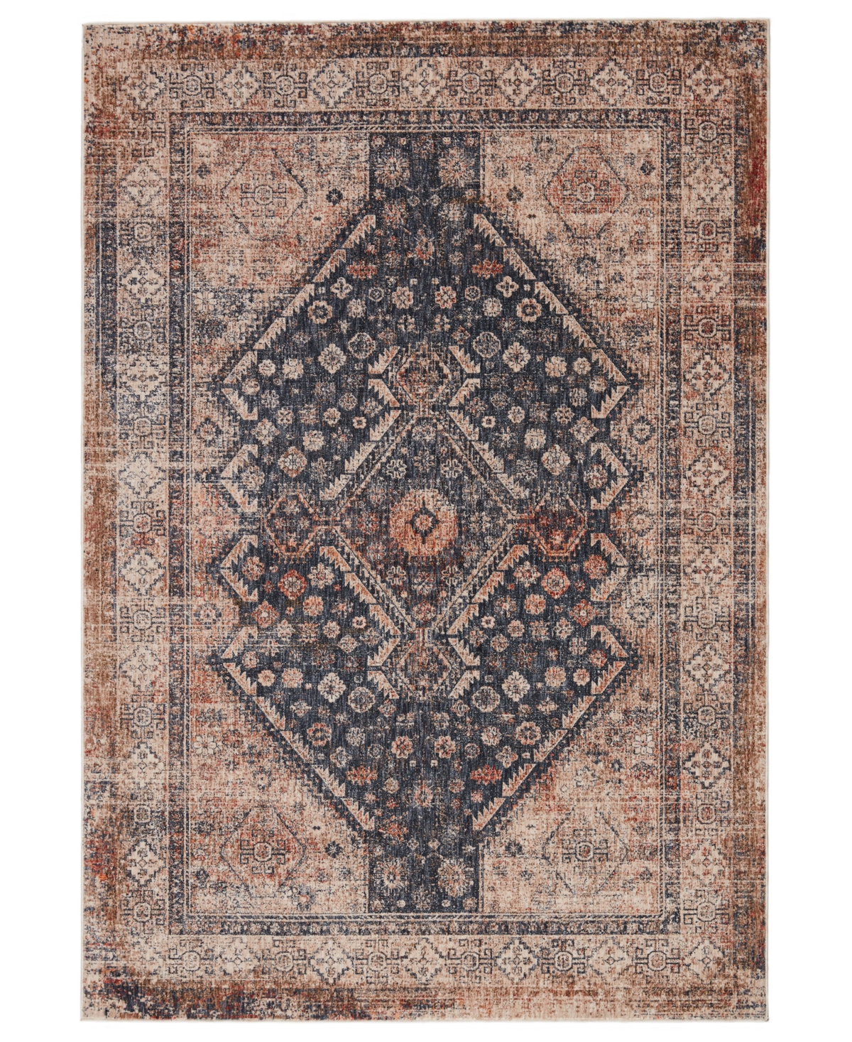 Jaipur Living Vanadey VND03 7'10in x 9'9in Area Rug - Blue