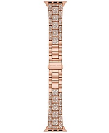 Women's Rose Gold-Tone Stainless Steel Bracelet Band for Apple Watch, 38, 40, 41mm