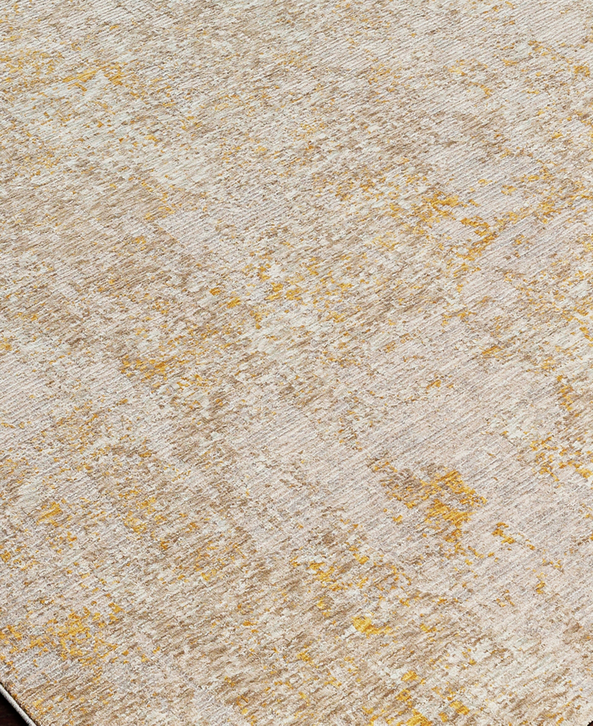 Surya Reina Ren-2310 Area Rug - Silver-Tone, Tan