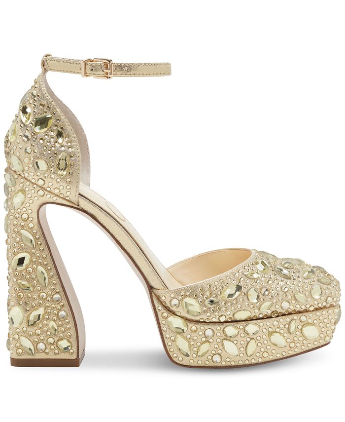Jessica Simpson Women's Dreama AnkleStrap Platform Pumps Macy's