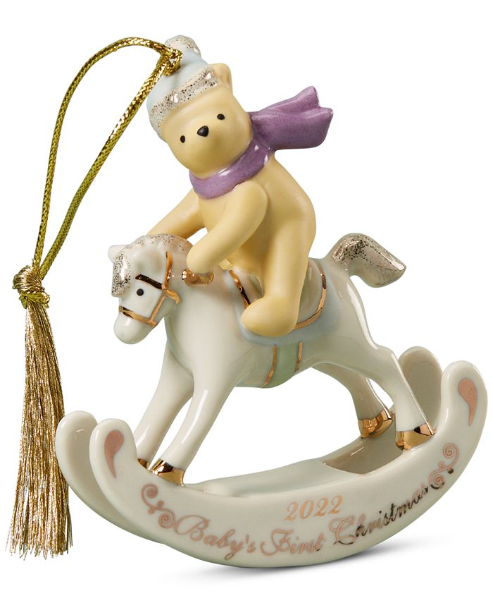 Lenox 2022 Winnie the Pooh First Christmas Ornament Macy's