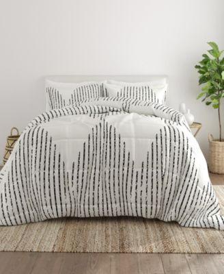 Ultra Soft Diamond Stripe 3-Pc. Comforter Set, King