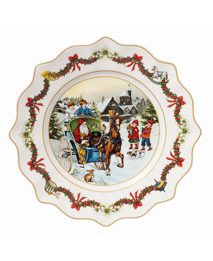 Villeroy & Boch Annual Christmas Edition 2022 Salad Plate - Macy's