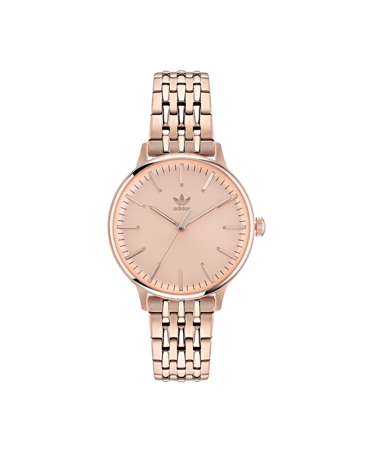 Unisex Three Hand Code One Small Rose Gold-Tone Stainless Steel Bracelet Watch 35mm - Rose Gold-Tone