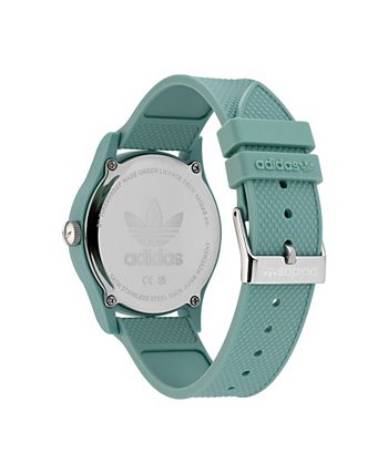 adidas - Green Project One Macy\'s Watch Strap 39mm Unisex Resin Solar