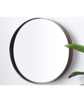 Metal Modern Wall Mirror, 32" x 32"