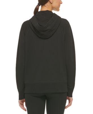 即発★DKNY★LOGO FLEECE SPORTS フード付きパーカー 即発☆DKNY☆LOGO FLEECE SPORTS フード付きパーカー