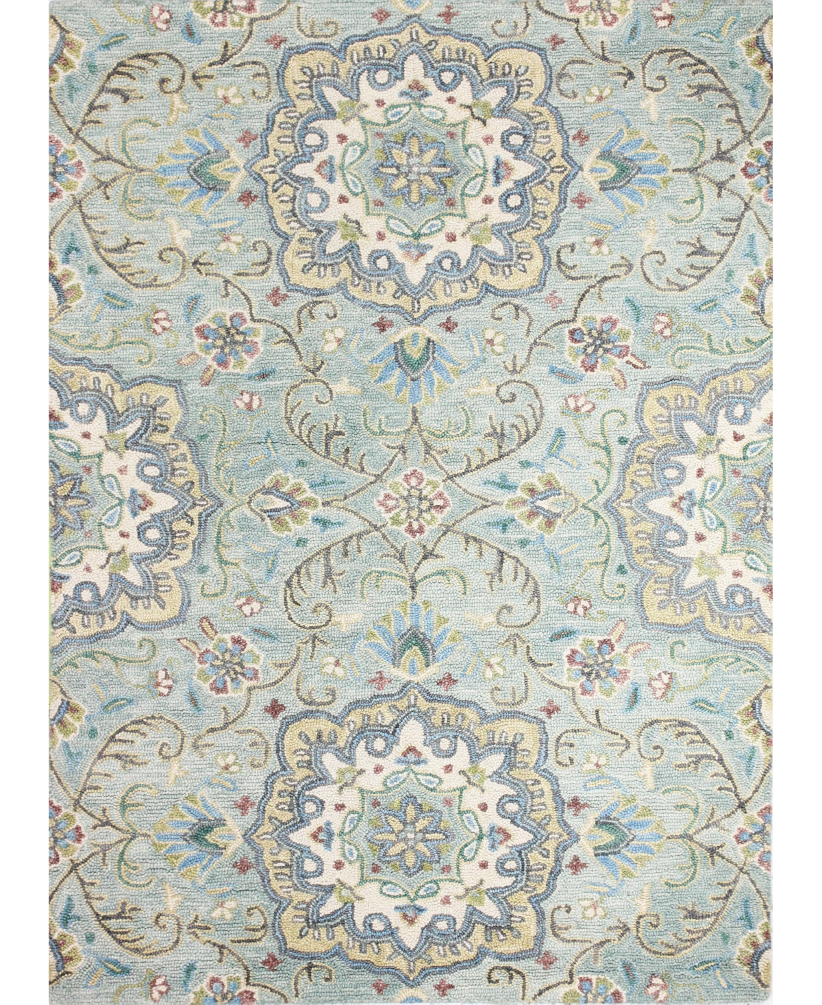 Bb Rugs Taron Tar116 3'6" X 5'6" Area Rug In Mint
