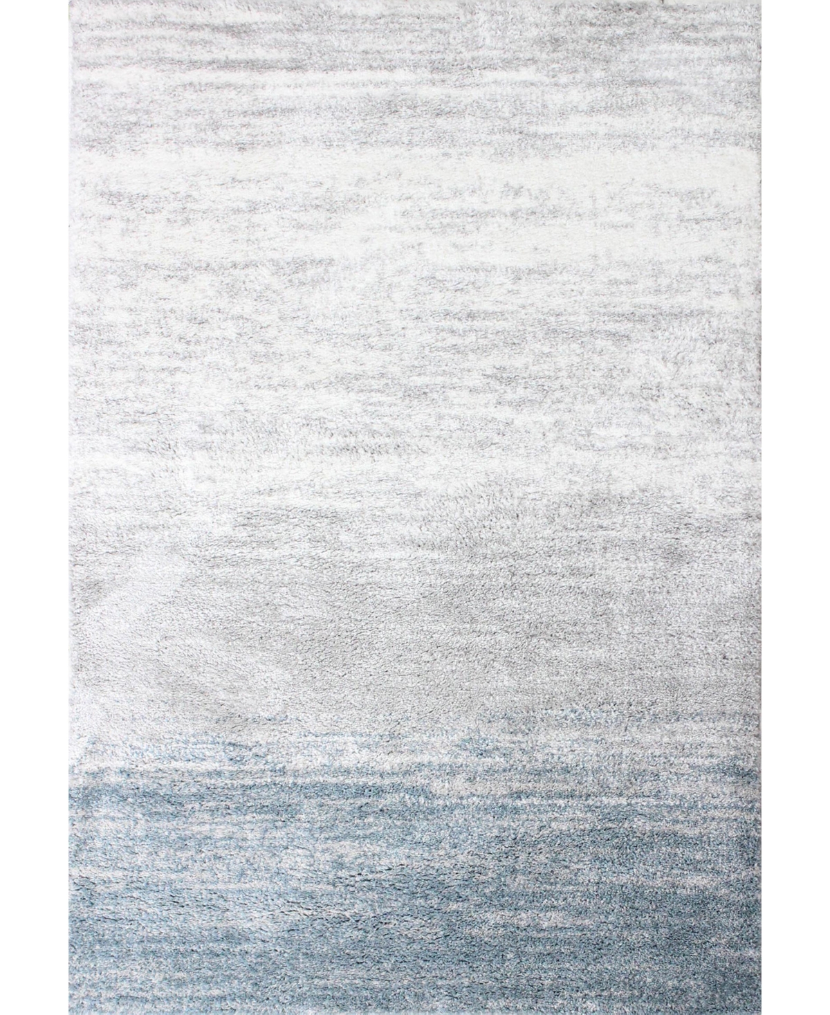 Bb Rugs Zuela ZUL107 8'6in x 11'6in Area Rug - White, Blue