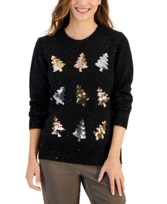 Karen Scott Women's Holiday Sweater, Created for Macy's - Macy's