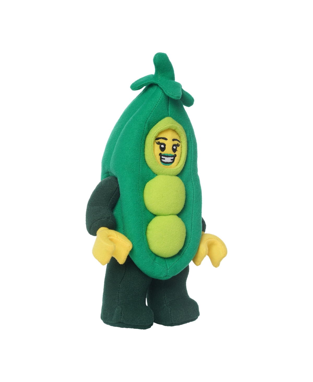 Shop Manhattan Toy Company Lego Minifigure Peapod Costume Girl 9" Plush Character In Multicolor