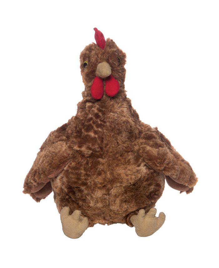 Large stuffed 2025 chicken toy