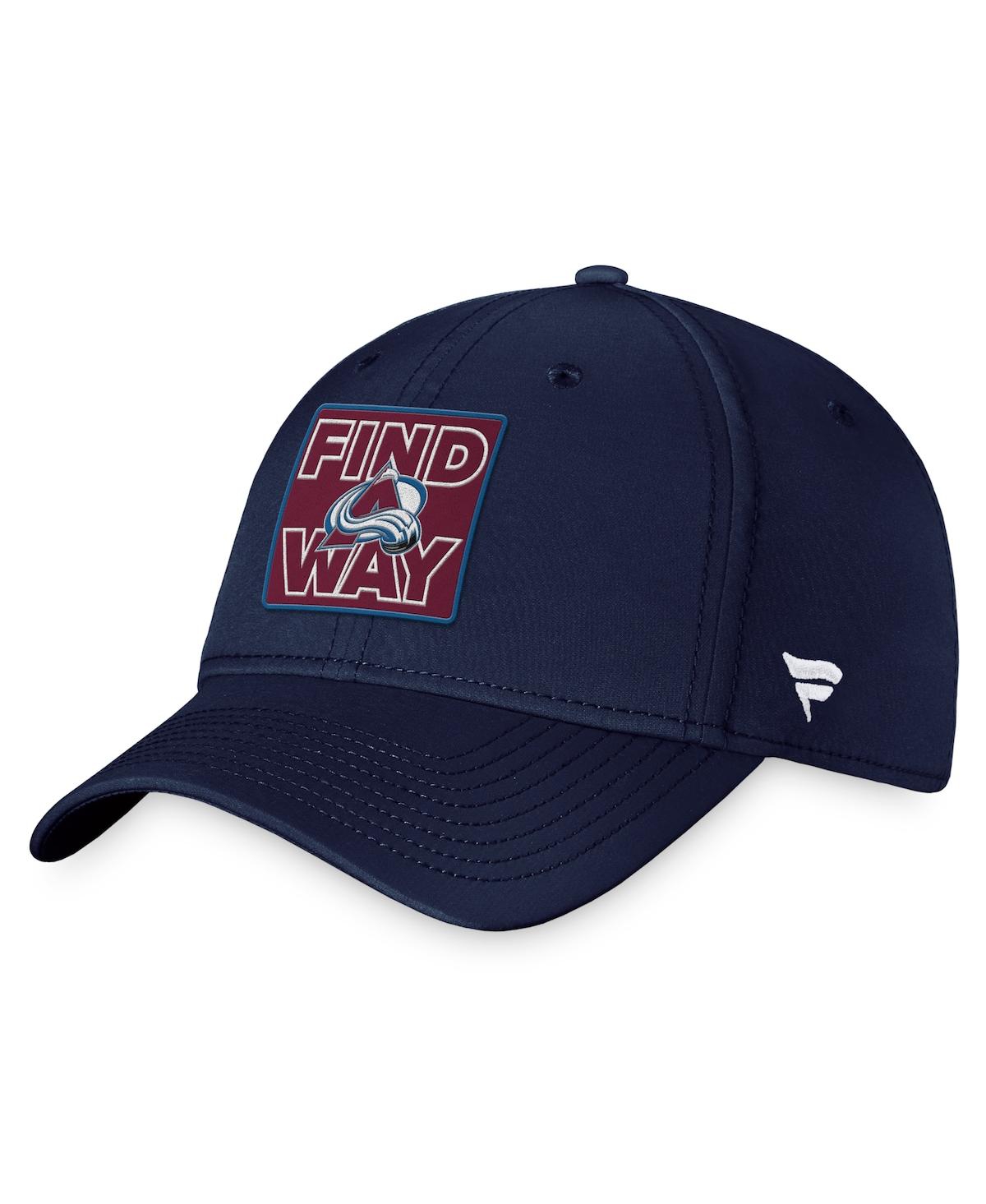 Shop Fanatics Men's  Navy Colorado Avalanche 2022 Stanley Cup Champions Hometown Flex Hat