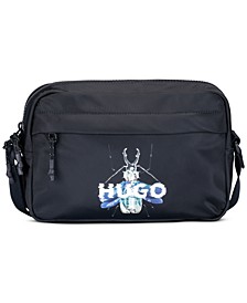 Hugo Boss Men's Record Cyberbug Log Camera Bag
