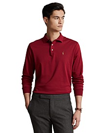 Mens Polo Ralph Lauren Long Sleeve Polo Shirt Sz XXL VGUC Red