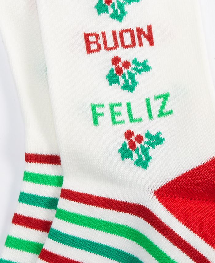 Charter Club Women's Holiday Socks, Created for Macy's Macy's