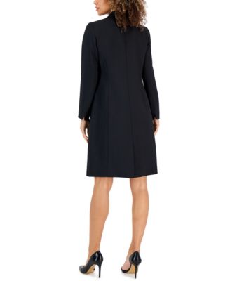 Women's Crepe Topper Jacket & Sheath Dress Suit, Regular and Petite Sizes
