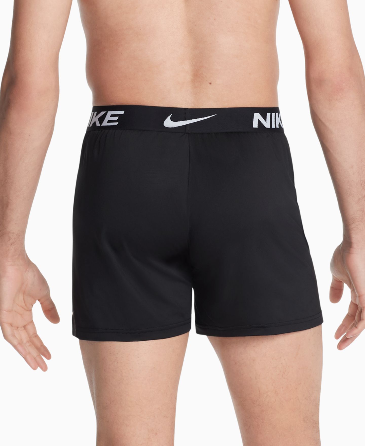 Трусы-боксеры Micro для мужчин, 3 шт. — Nike, цвет: Чёрный — фото 3