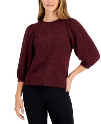 Anne Ss Knit Pullover Clear Sky