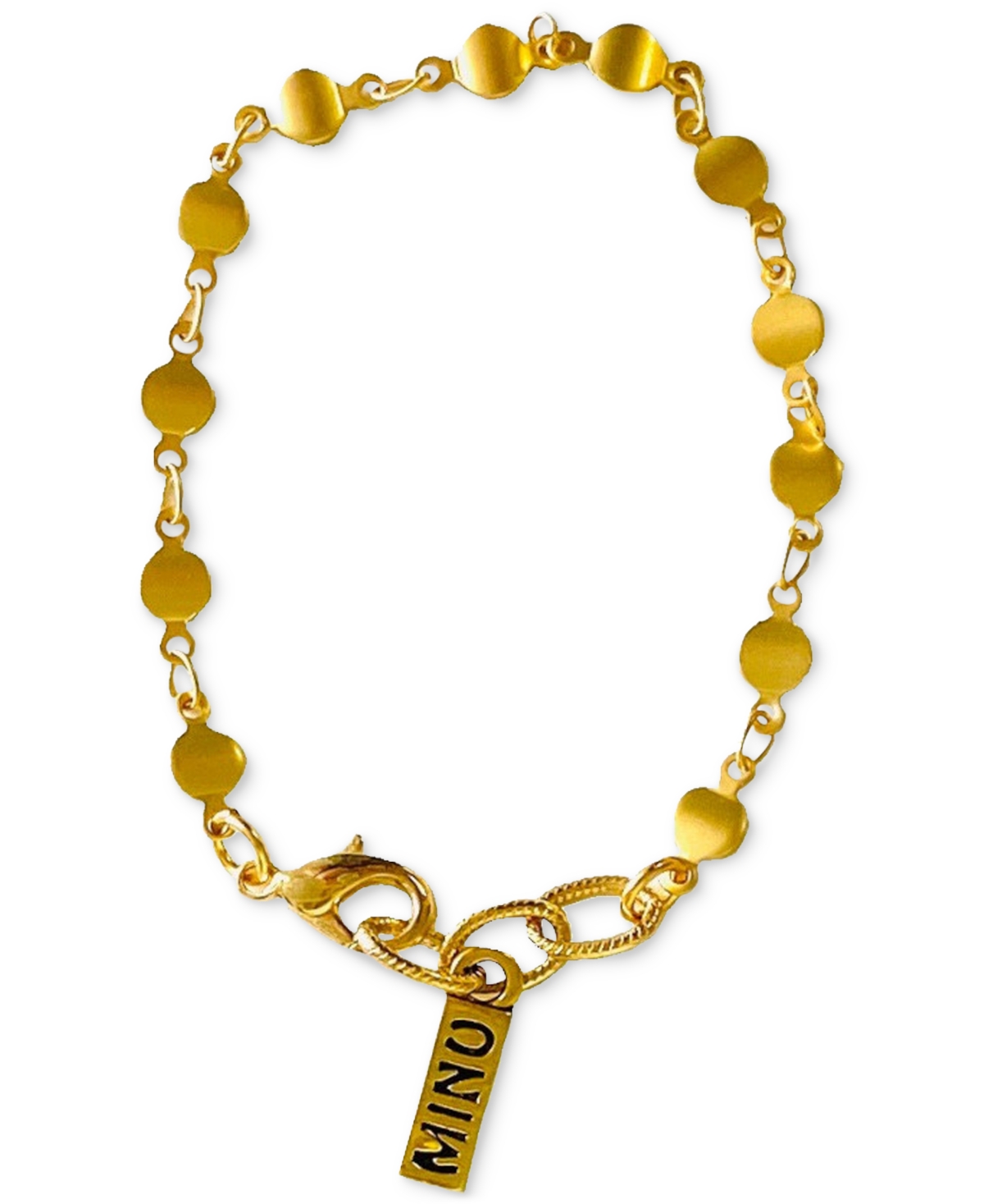 Gold-Tone Deco Chain Bracelet - Gold