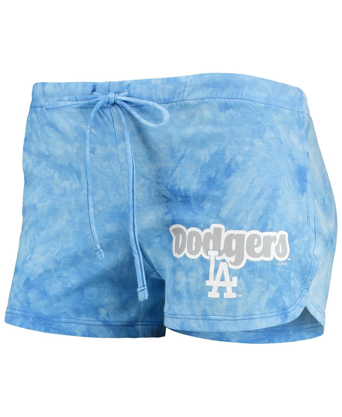 CONCEPTS SPORT WOMEN'S CONCEPTS SPORT ROYAL LOS ANGELES DODGERS BILLBOARD RACERBACK TANK TOP AND SHORTS SET 