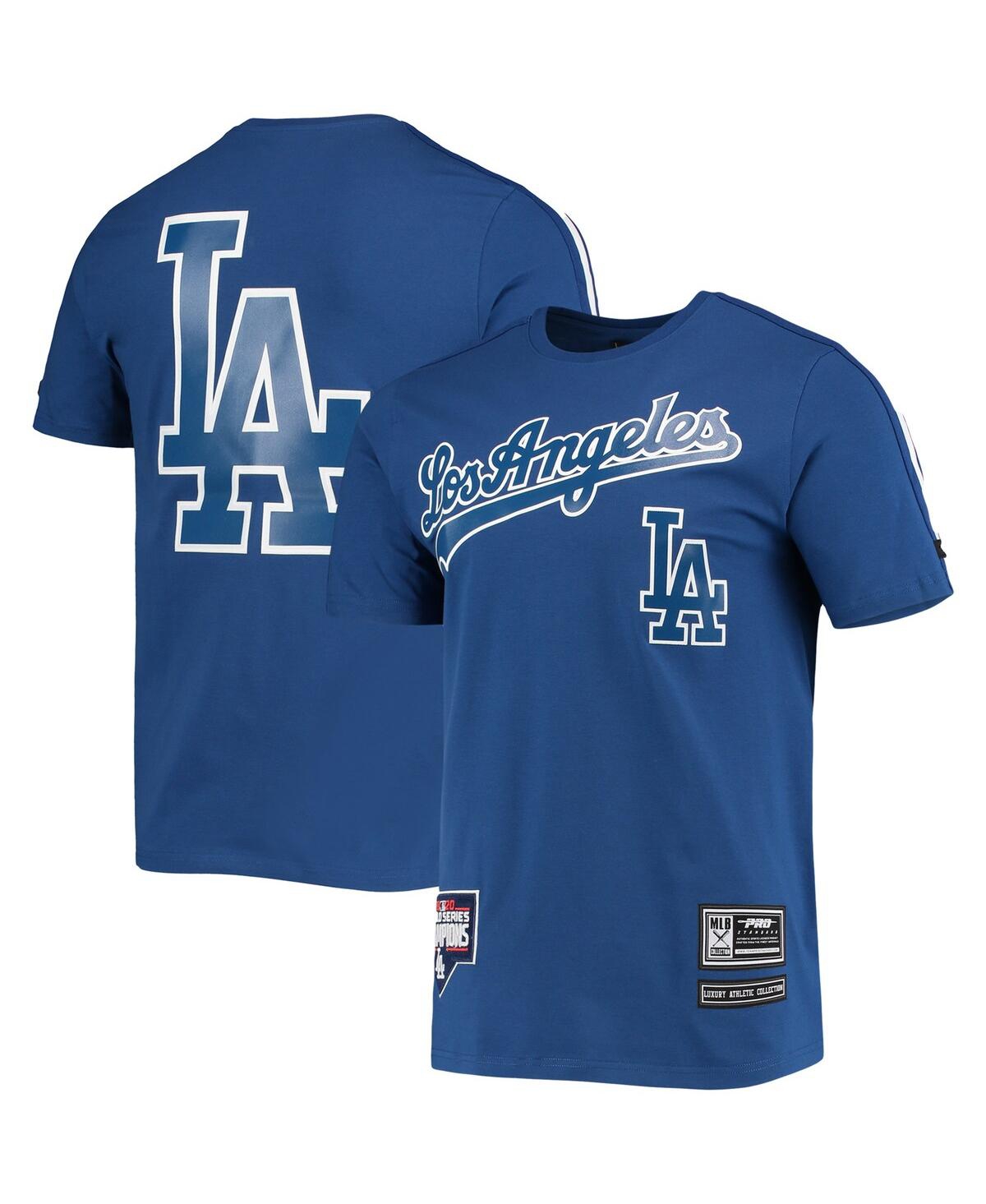 Men's Pro StandardLos Angeles Dodgers Taping T-shirt - Royal