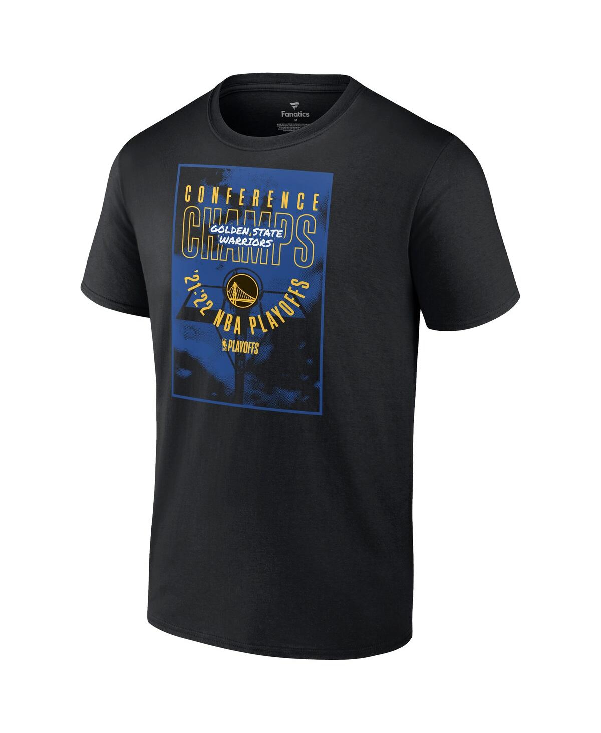 Men's FanaticsGolden State Warriors 2022 Western Conference Champions Extra Pass T-shirt - Black