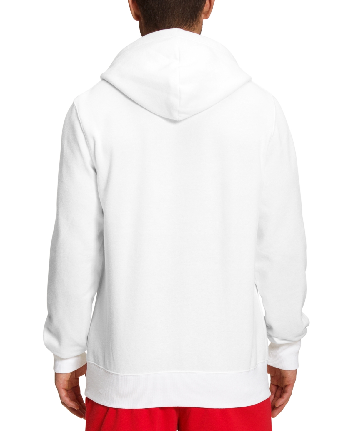 Shop The North Face Men's Half Dome Logo Hoodie In Tnf White,tnf Black