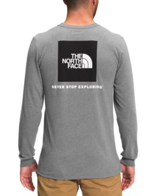 the north face t shirt never stop exploring