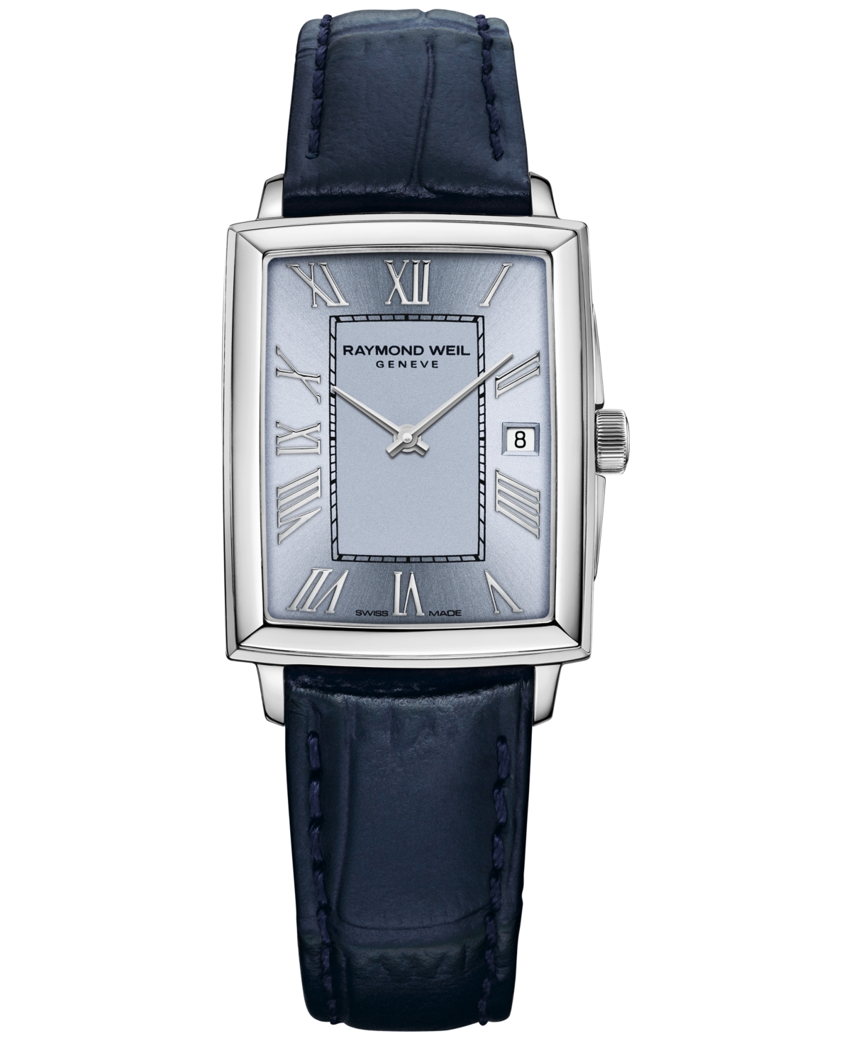 Raymond Weil Women's Toccata Ladies Stainless Steel & Leather Strap Watch In Blue