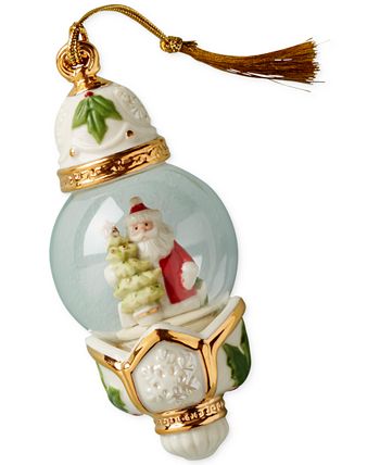 Lenox Santa Globe Ornament - Macy's
