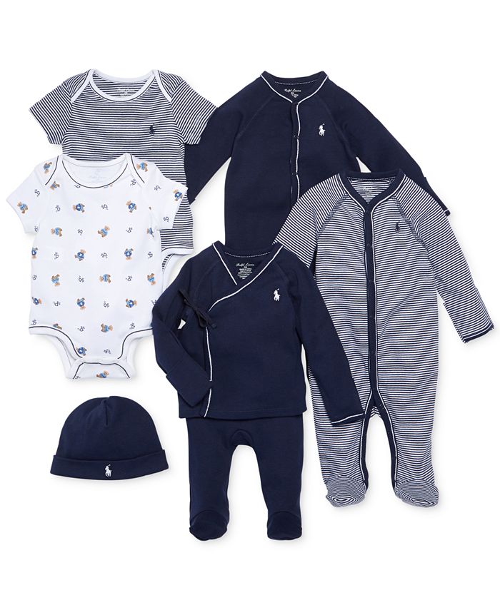 Polo Ralph Lauren - Baby Boys' Nestled In Navy Gift Bundle