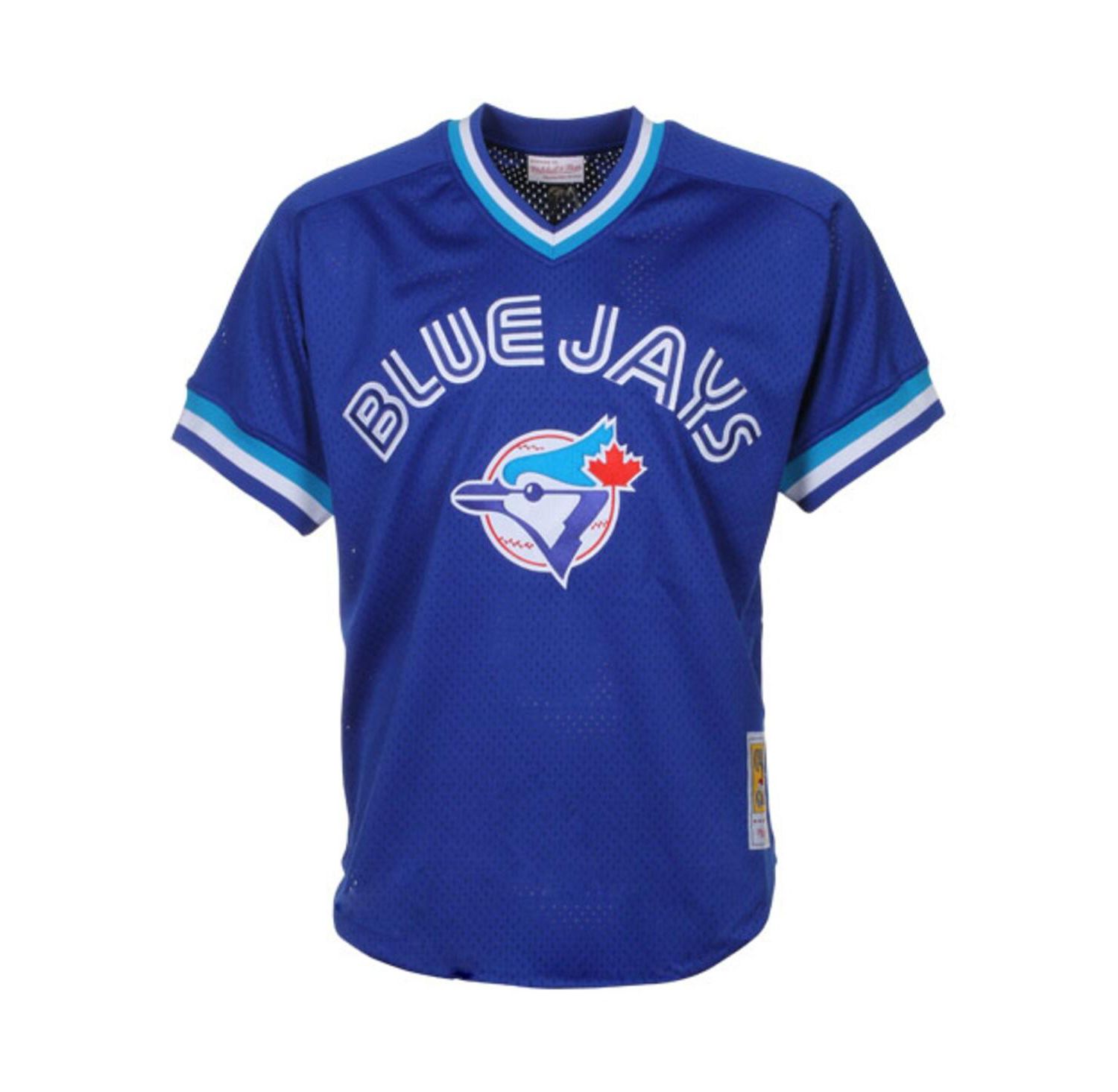 Men's Joe Carter Royal Toronto Blue Jays 1993 Authentic Cooperstown Collection Mesh Batting Practice Jersey