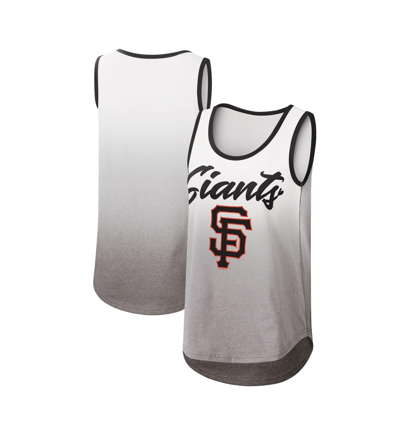 Женский топ G-III 4Her by Carl Banks White San Francisco Giants Logo Opening Day — фото 1