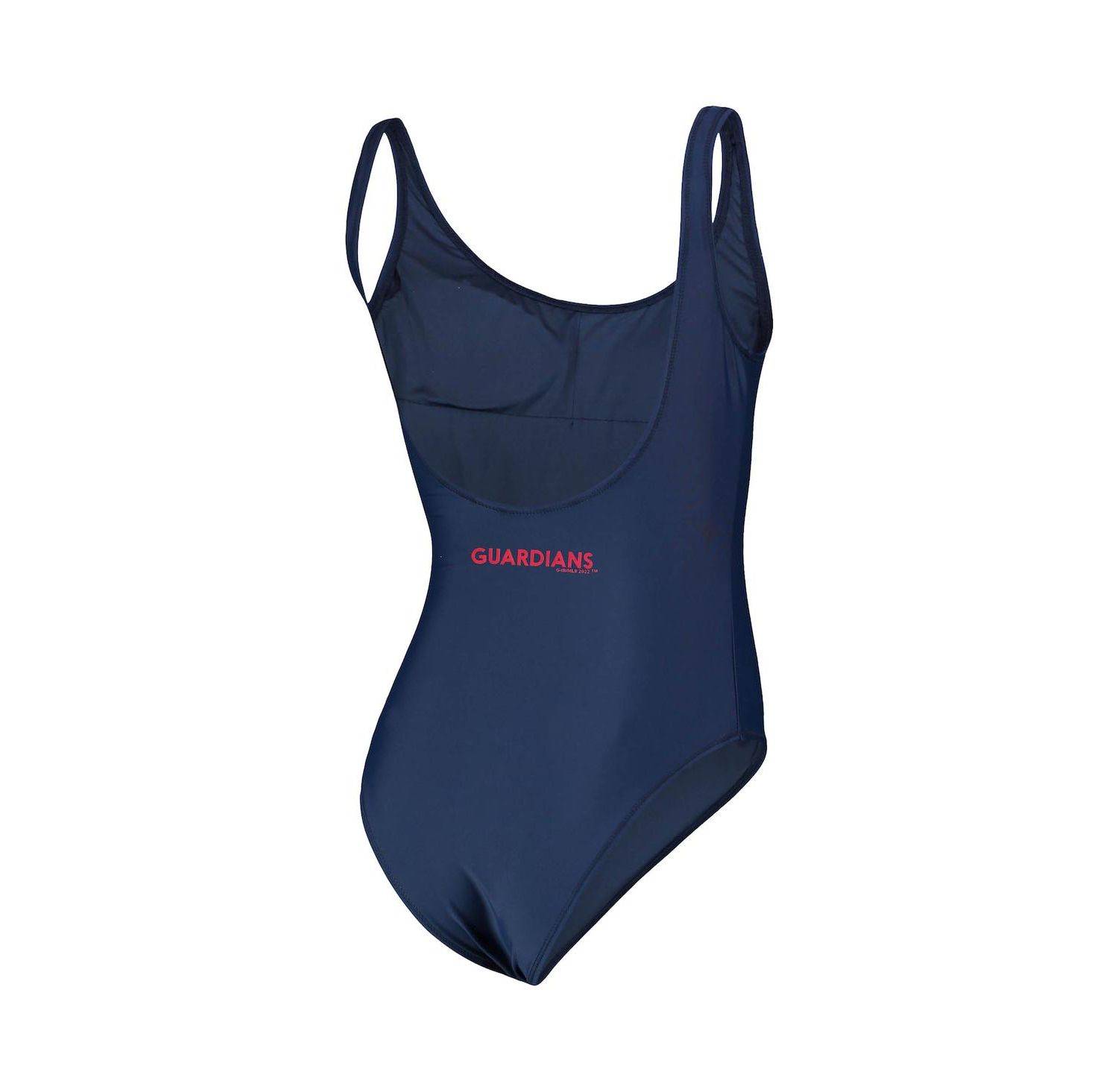 Women's Navy Cleveland Guardians Making Waves One-Piece Swimsuit