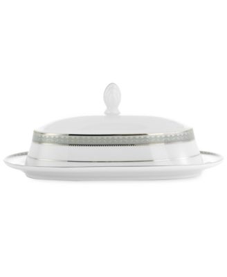 Mikasa - "Platinum Crown" Butter Dish