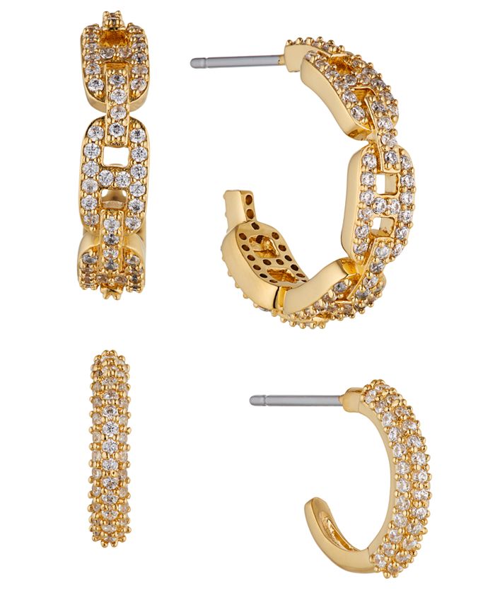 AVA NADRI Small Hoop Earring Set, 4 Pieces Macy's